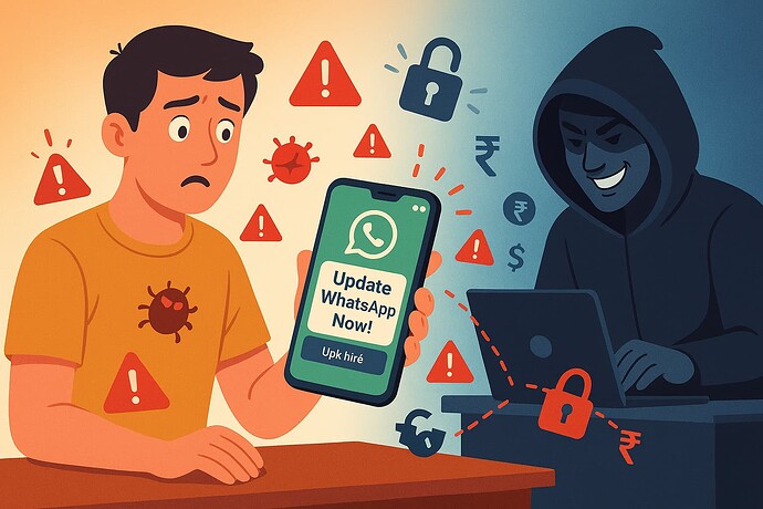 How Fake App Update Scams Happen