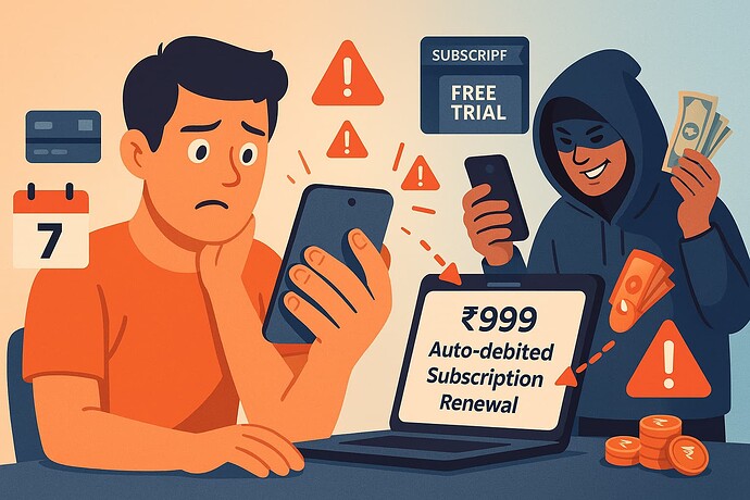 Free Trial Subscription Scams